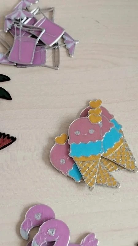 Lot de 30 embellissements theme été tropical – photo 3